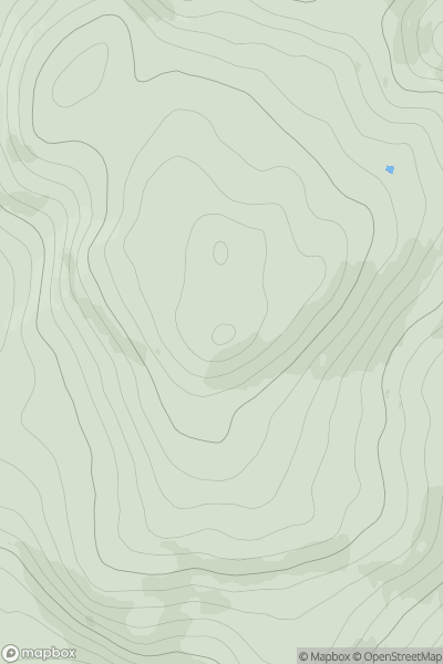 Thumbnail image for Carn Ban [Mull and Nearby Islands] showing contour plot for surrounding peak